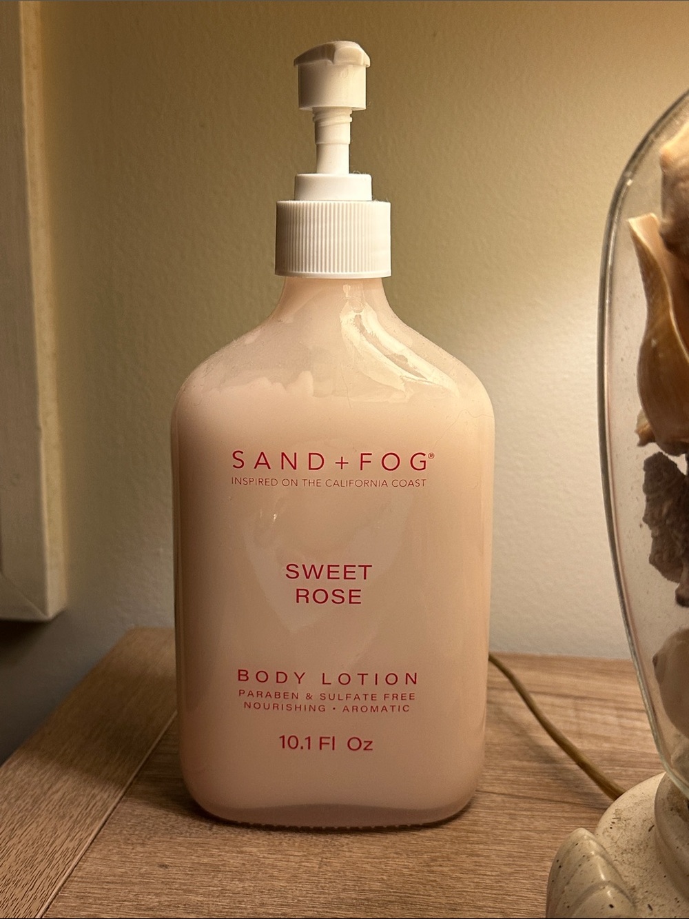 SAND+FOG Sweet Rose Body Lotion - Soft Pink